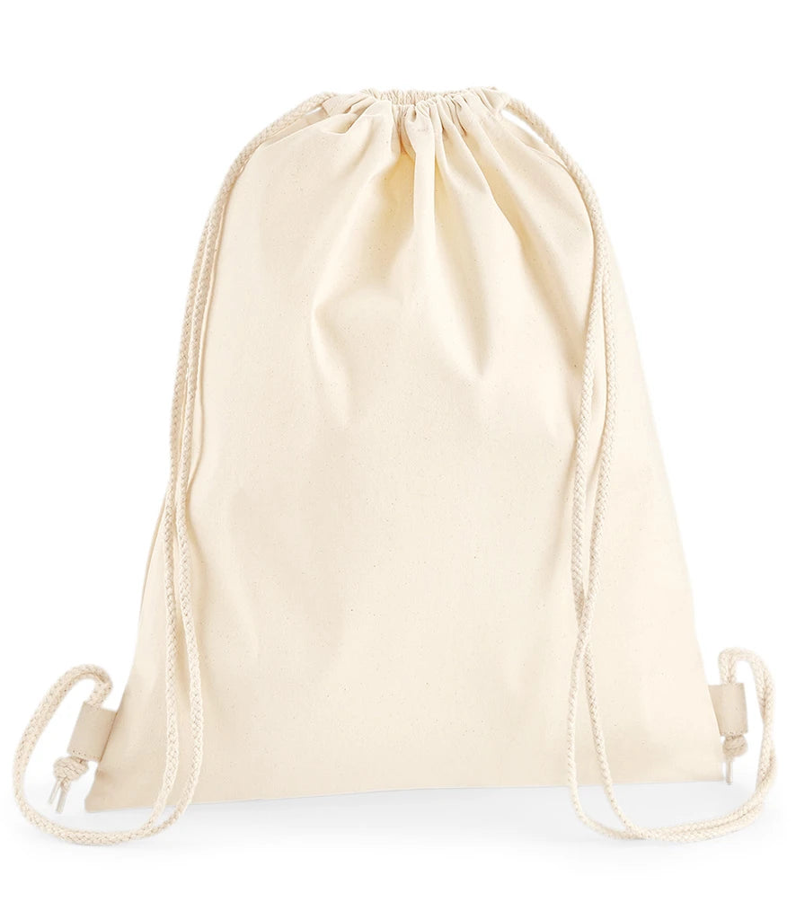Westford Mill Premium Cotton Gymsac — Natural