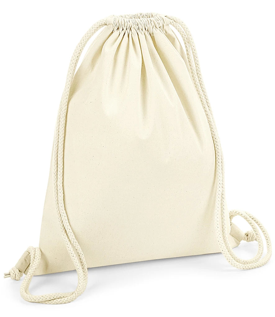 Westford Mill Organic Premium Cotton Gymsac — Natural