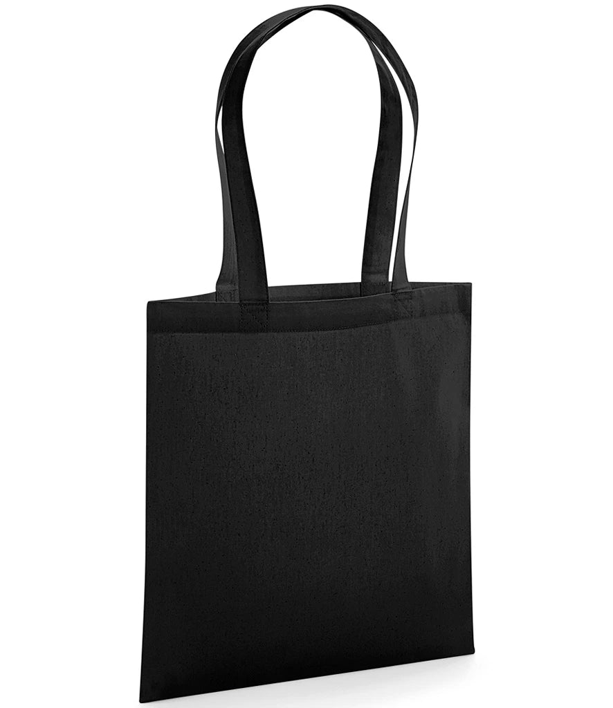 Westford Mill Organic Premium Cotton Tote Bag — Black