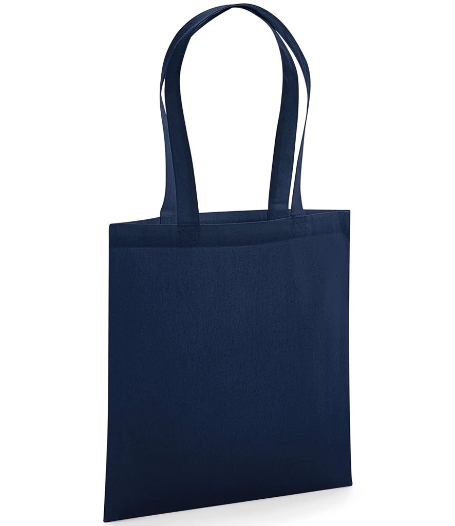 Westford Mill Organic Premium Cotton Tote Bag — French Navy