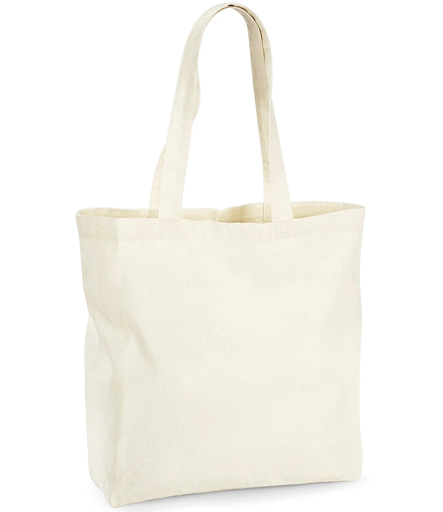 Westford Mill Organic Premium Cotton Maxi Tote Bag — Natural