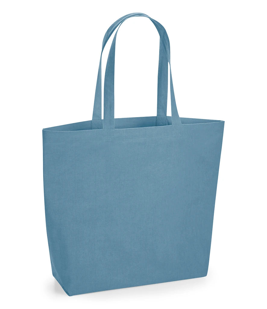 Westford Mill Organic Natural Dyed Maxi Bag for Life — Indigo Blue