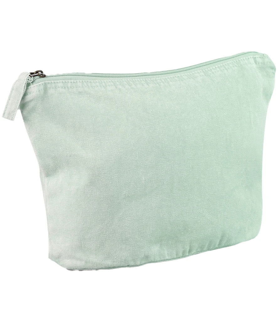 Westford Mill Garment Dyed Accessory Bag — Vintage Aqua