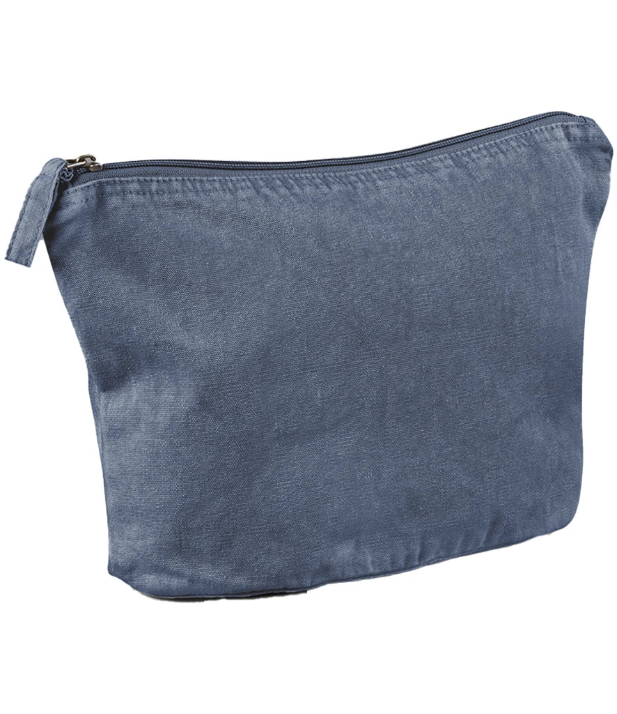 Westford Mill Garment Dyed Accessory Bag — Vintage Denim