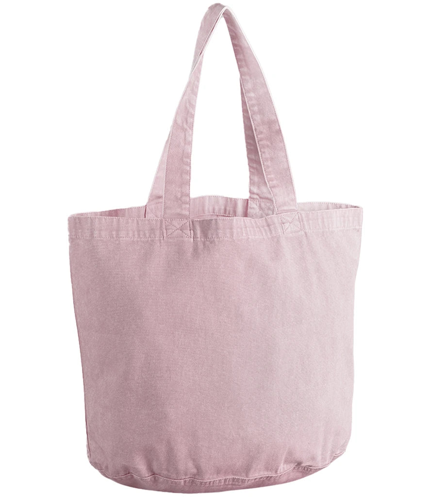 Westford Mill Garment Dyed Shopper — Vintage Dusky Pink