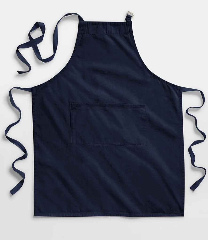 Westford Mill Fairtrade Adult Craft Apron — French Navy