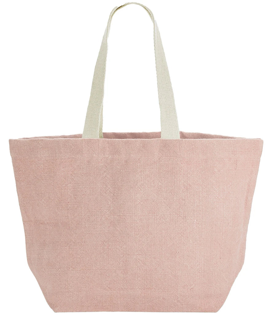 Westford Mill Soft Washed Jute Beach Bag — Blossom