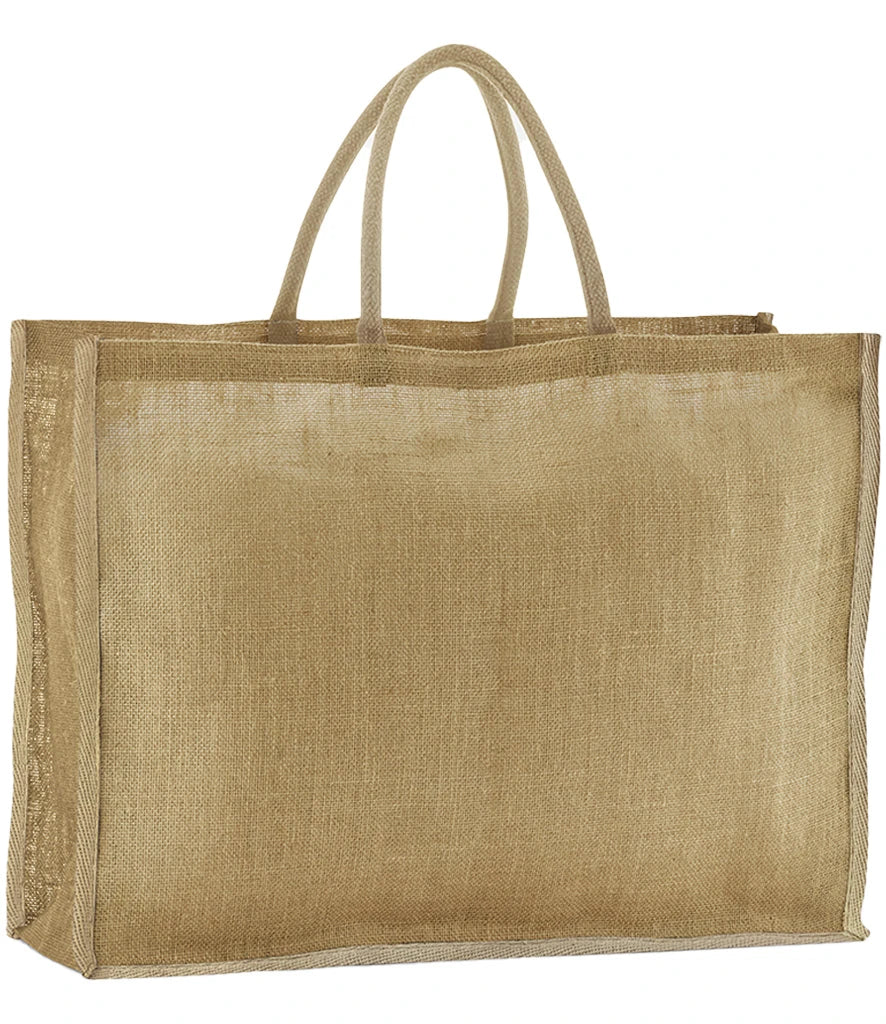 Westford Mill Natural Starched Jute Market Shopper — Natural