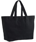 Westford Mill Oversized Heavy Duty Canvas Tote Bag — Black