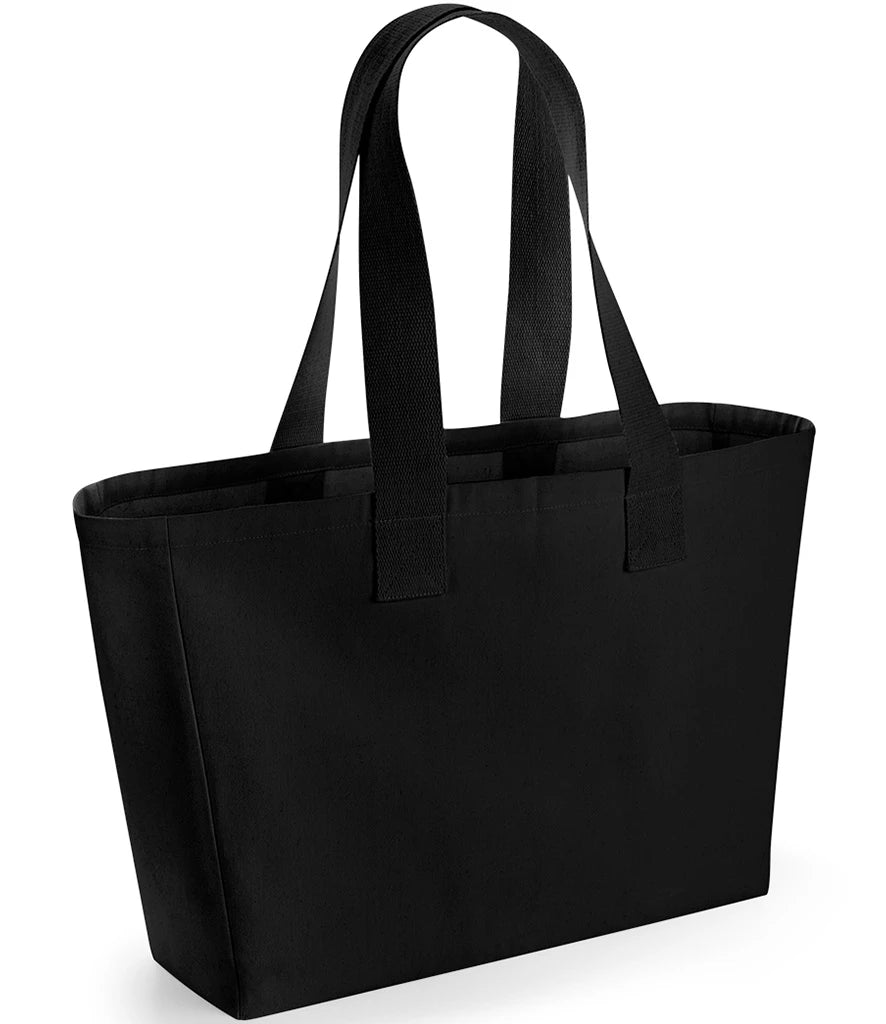 Westford Mill Everyday Canvas Tote Bag — Black