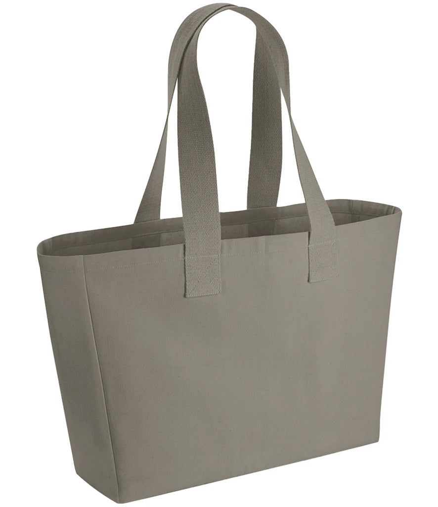 Westford Mill Everyday Canvas Tote Bag — Mushroom