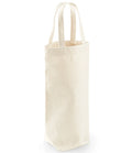 Westford Mill Fairtrade Cotton Bottle Bag — Natural