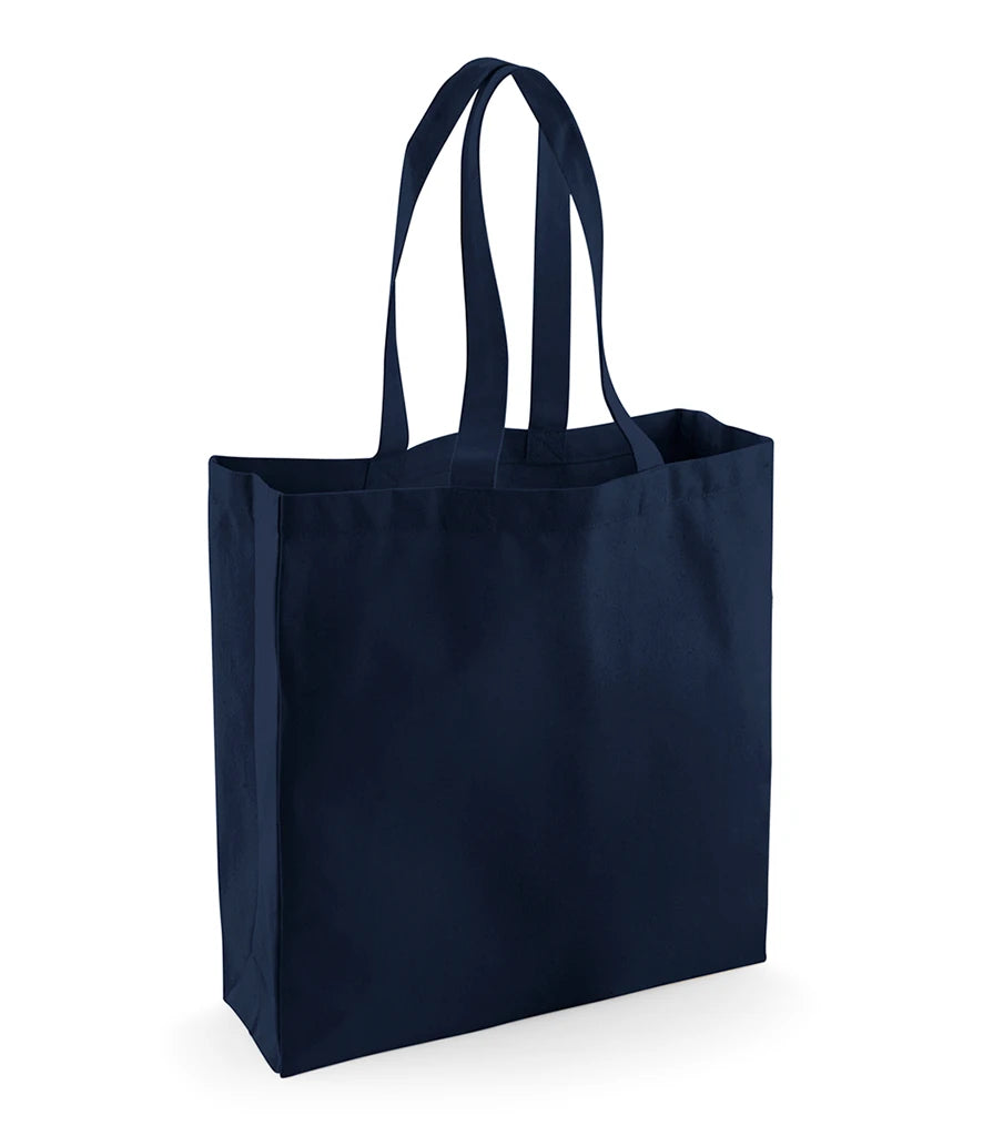 Westford Mill Fairtrade Cotton Classic Shopper — French Navy