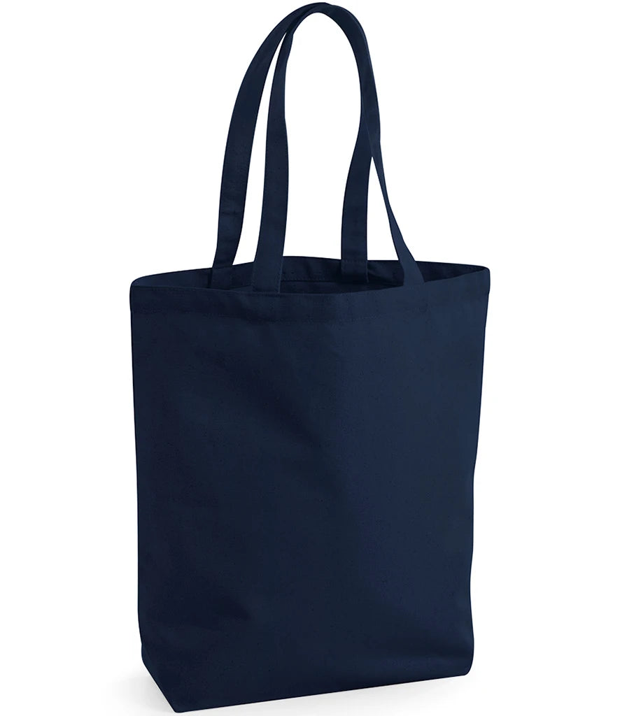 Westford Mill Fairtrade Cotton Camden Shopper — French Navy