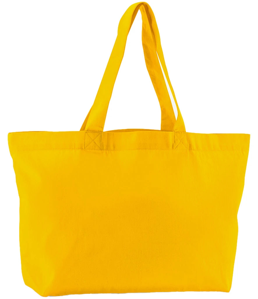 Westford Mill EarthAware® Organic Twill Shopper — Sunflower