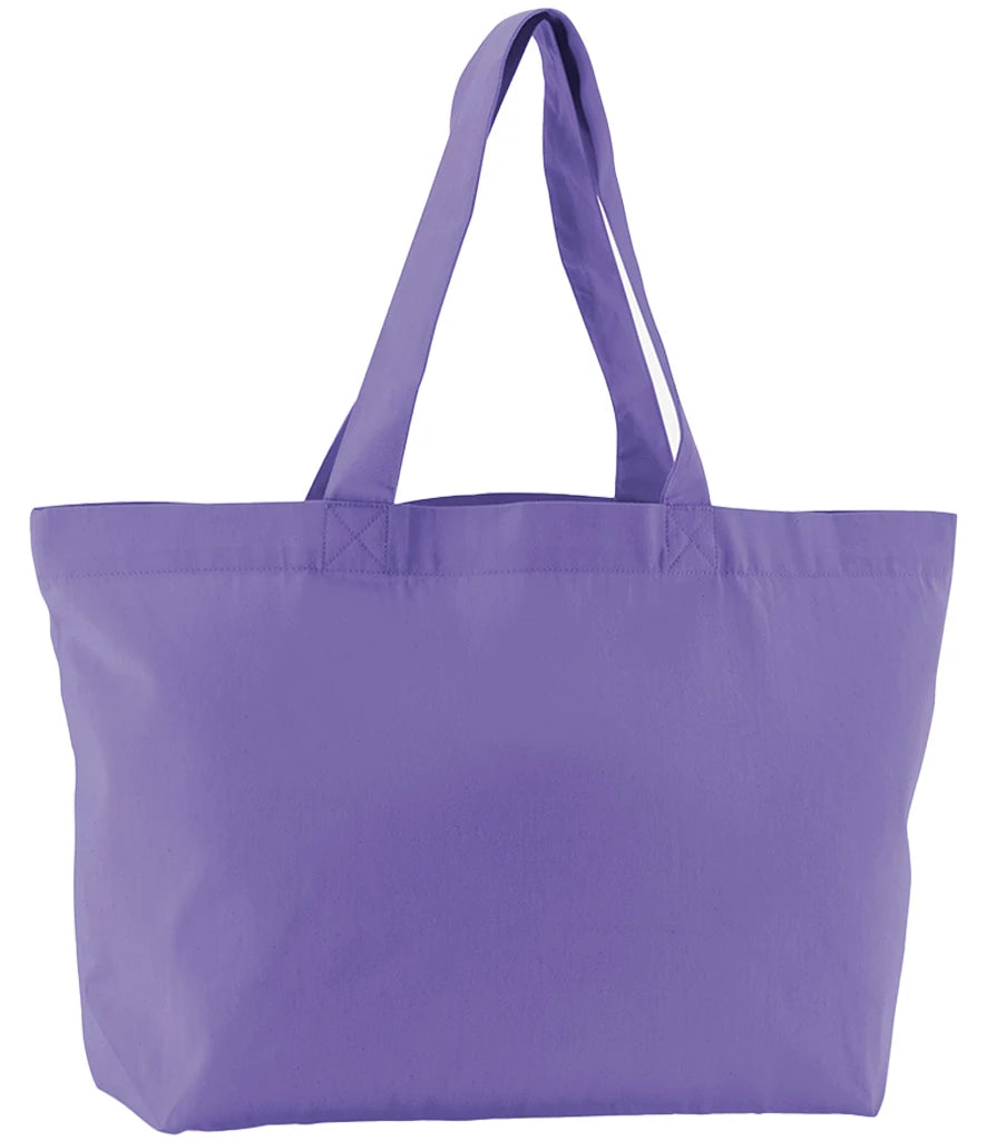 Westford Mill EarthAware® Organic Twill Shopper — Violet