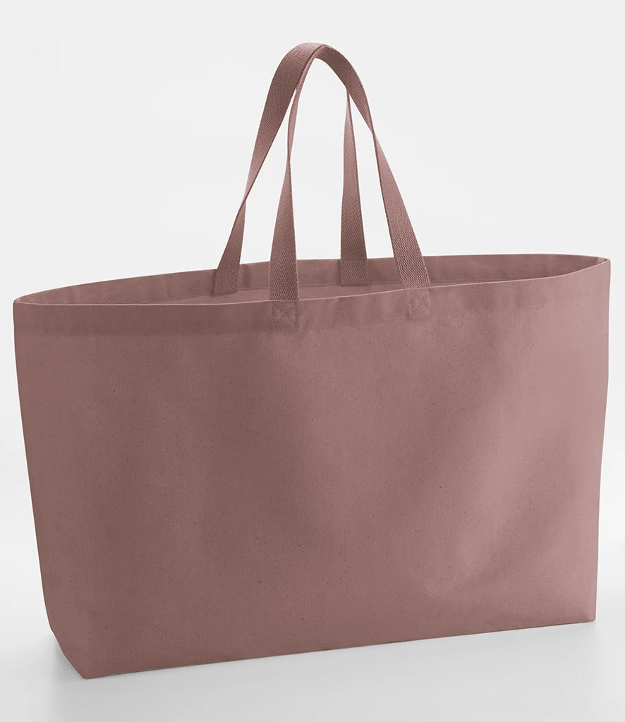 Westford Mill Oversized Canvas Tote Bag — Rose