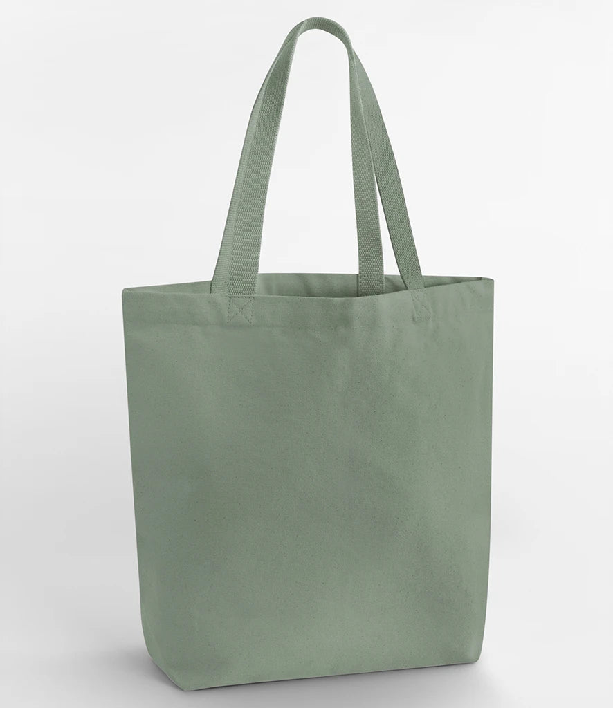 Westford Mill Heavyweight Canvas Tote Bag — Dusty Green