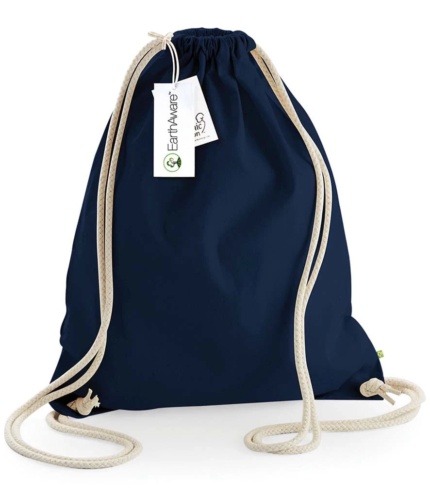 Westford Mill EarthAware® Organic Gymsac — French Navy