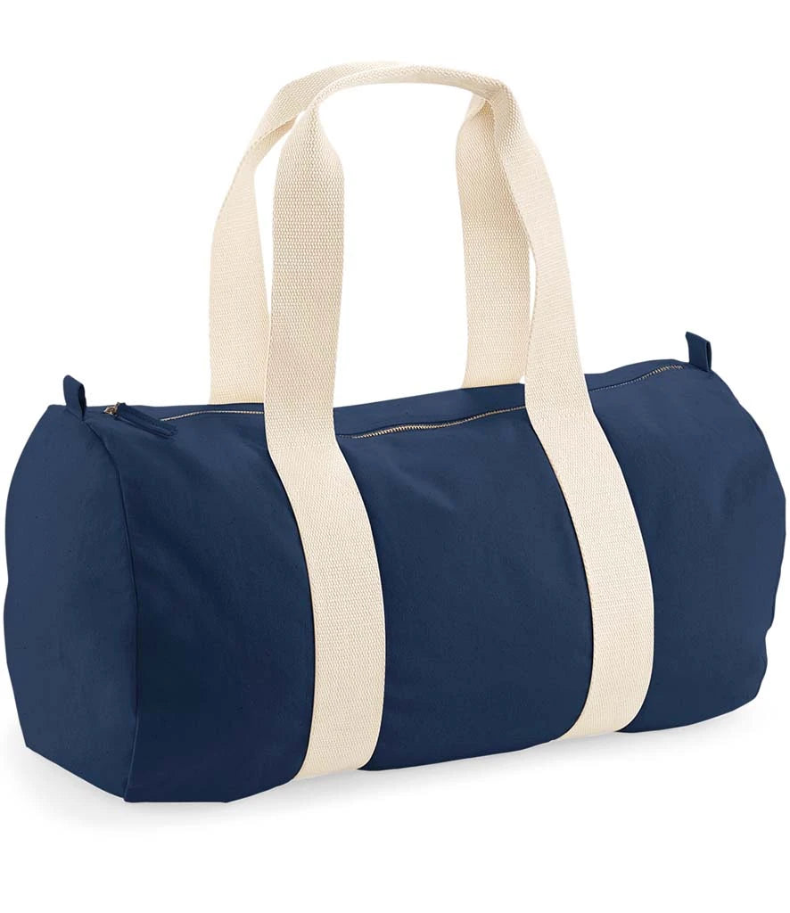 Westford Mill EarthAware® Organic Barrel Bag — French Navy