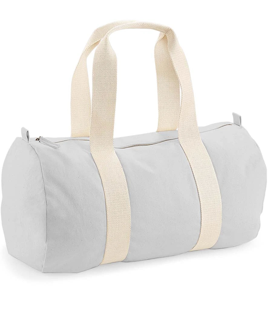 Westford Mill EarthAware® Organic Barrel Bag — Light Grey