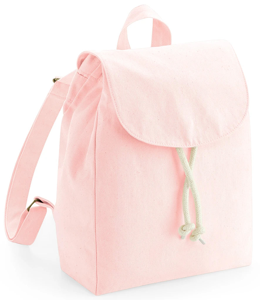 Westford Mill EarthAware® Organic Mini Rucksack — Pastel Pink