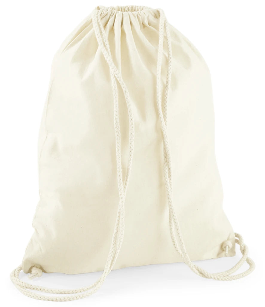 Westford Mill Recycled Cotton Gymsac — Natural