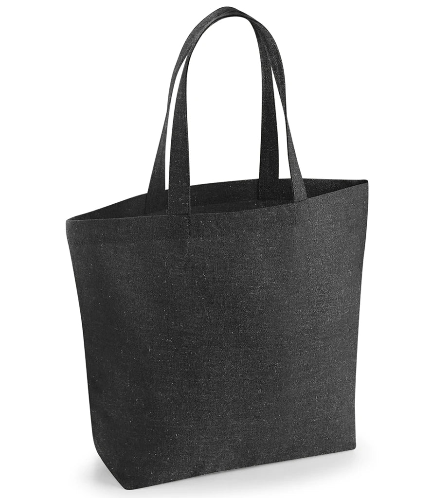 Westford Mill Revive Recycled Maxi Tote Bag — Black