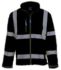 Yoko Hi-Vis Soft Shell Jacket — Black