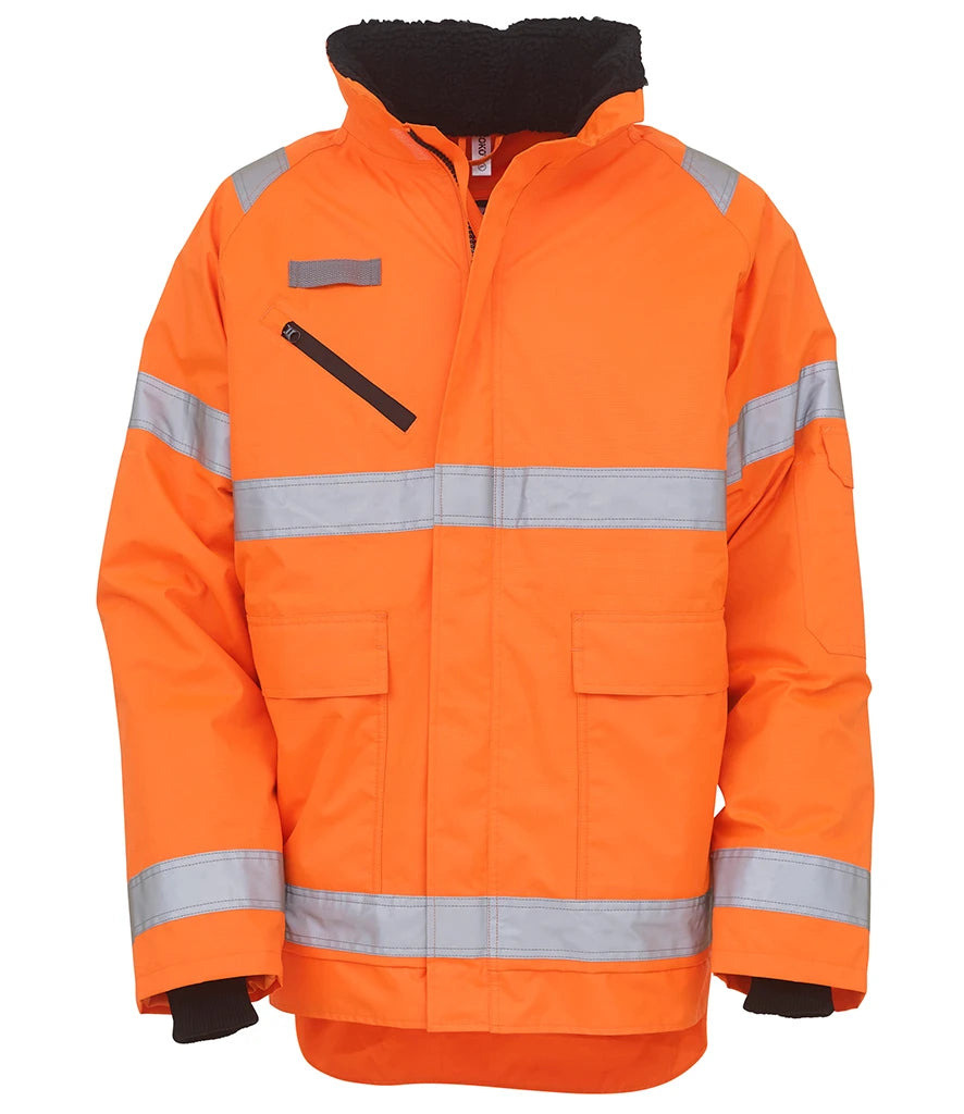 Yoko Fontaine Storm Jacket — Orange