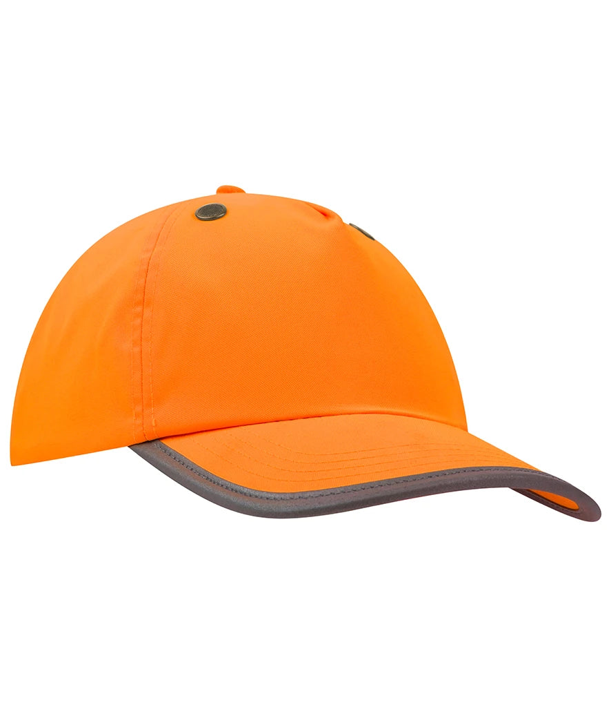 Yoko Hi-Vis Safety Bump Cap — Orange